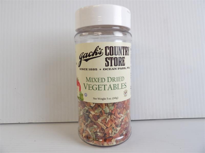 Jacks Mixed Dried Vegetables 5 oz.
