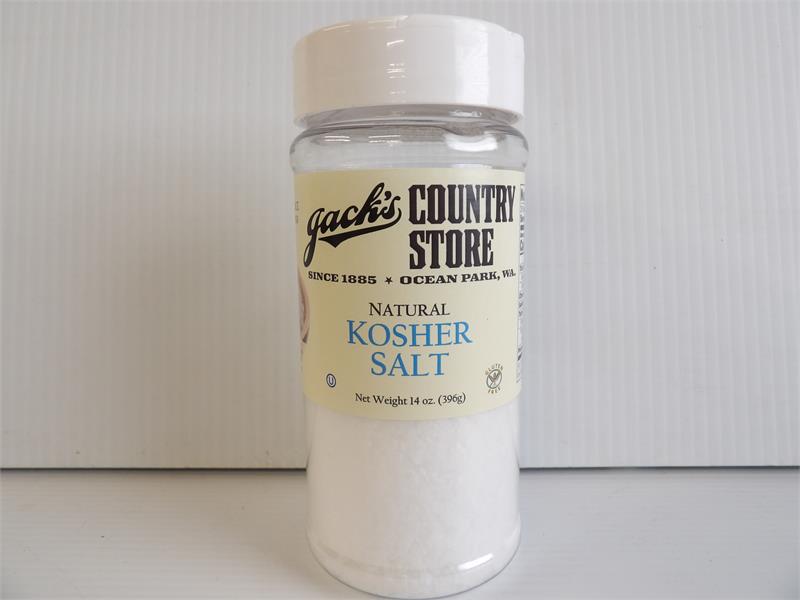 Jacks Natural Kosher Salt 14 oz.