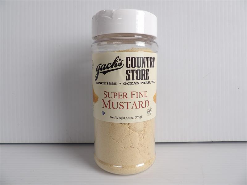 Jacks Super Fine Mustard Powder 5.5 oz.