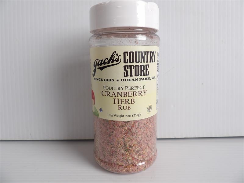 Jacks Poultry Perfect Cranberry Herb Rub 9 oz.