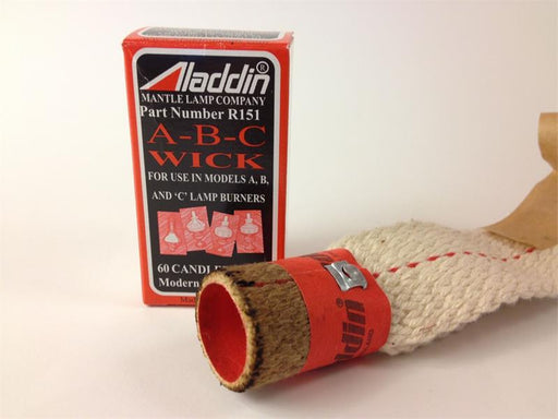 Aladdin Lamps Replacement Lamp Wick for Models A, B, C #R151