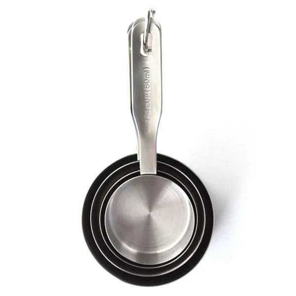NorPro #3052 Stainless Steel Measuring Cup Set, 4 Pieces
