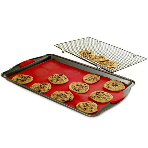 NorPro #3899 - 3 Piece Non Stick Baking Sheet Set