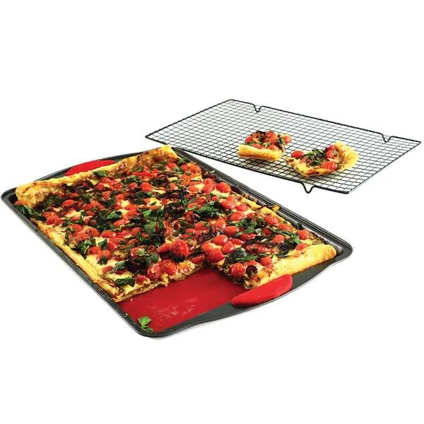 NorPro #3899 - 3 Piece Non Stick Baking Sheet Set