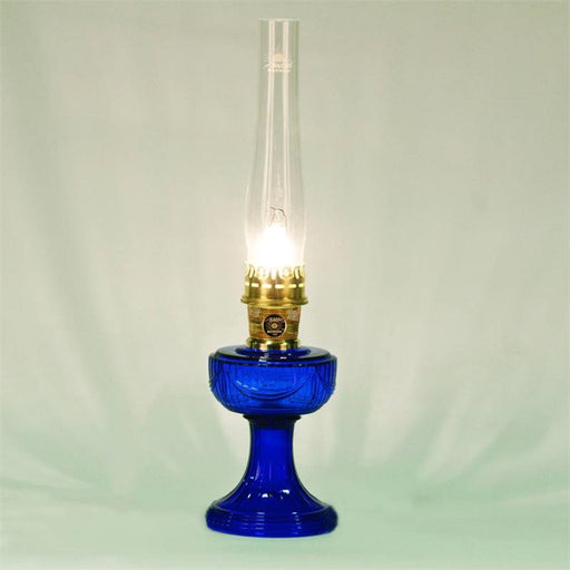Bring vintage-style beauty to your home with the Aladdin Lincoln Drape Lamp