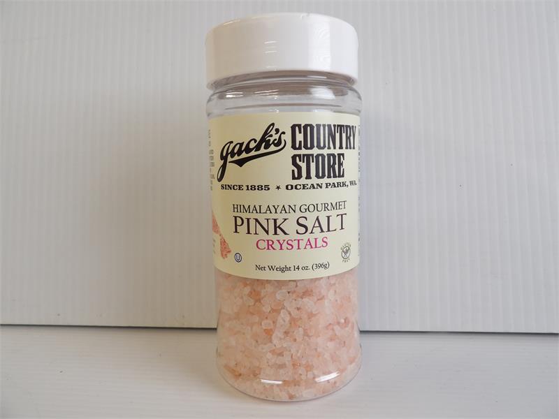 Jacks Himalayan Gourmet Pink Salt Crystals 14 oz.