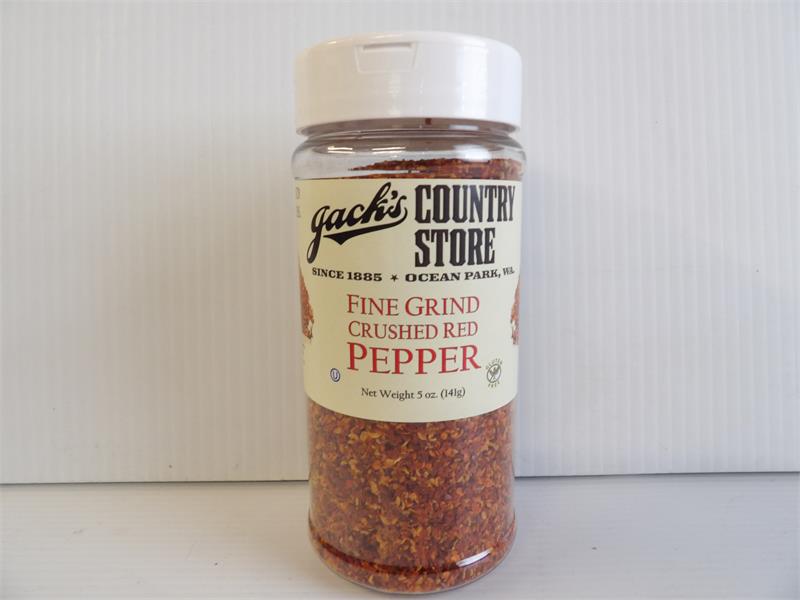 Jacks Fine Grind Crushed Red Pepper 5 oz.