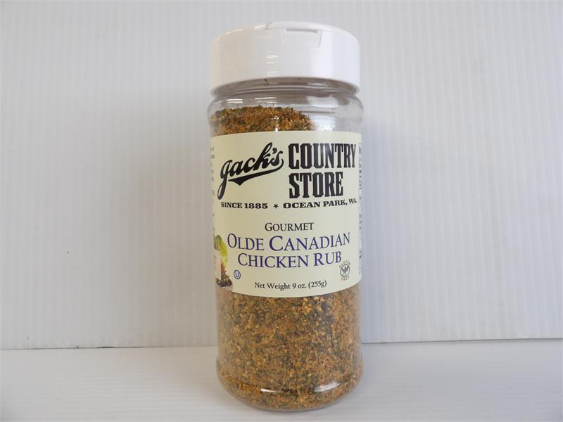 Jacks Gourmet Olde Canadian Chicken Rub 9 oz.