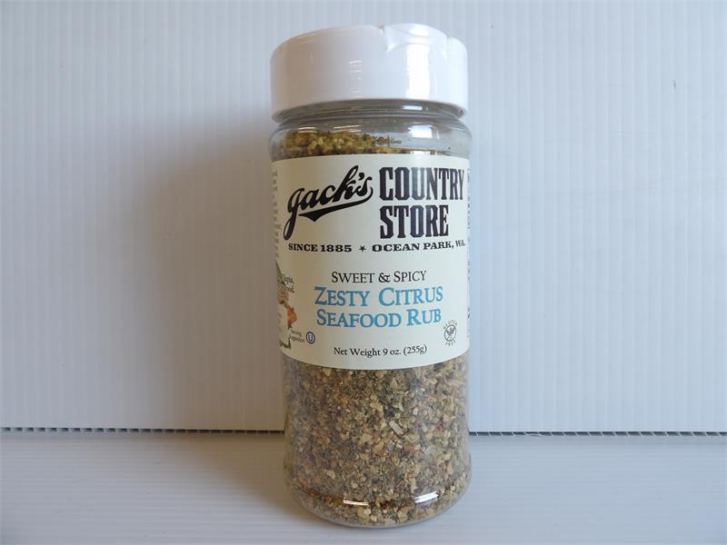 Jacks Sweet & Spicy Zesty Citrus Seafood Rub 9 oz.