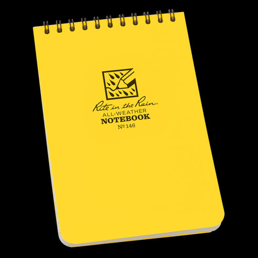 These are the truly go-anywhere, anytime, in any weather notebooks. The pocket top-spiral notebooks are conveniently sized to take with you on your outings. With a Polydura cover and the 4" x 6" Universal pattern, these 100 page (50 sheet) notebooks are p