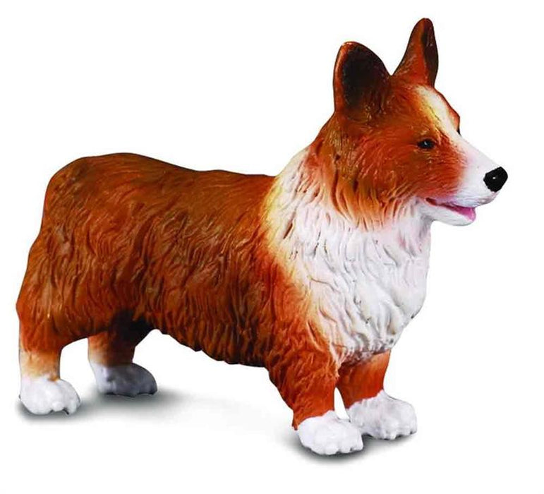 The 2.2''L x 1.6''H Welsh Corgi is just one of the many beautifully sculpted pieces in CollectA's Cats and Dogs Collection. Create a natural world in miniature with high quality toy animal replicas from CollectA.