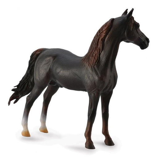 Dark brown horse figurine