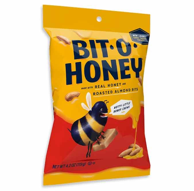 Bit-O-Honey Honey & Almond Candy