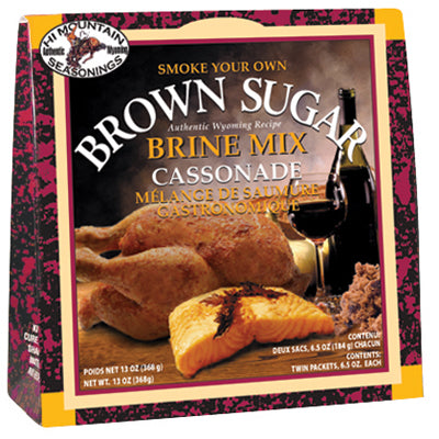 Meat brine mix kit for fish, turkey, poultry, chicken