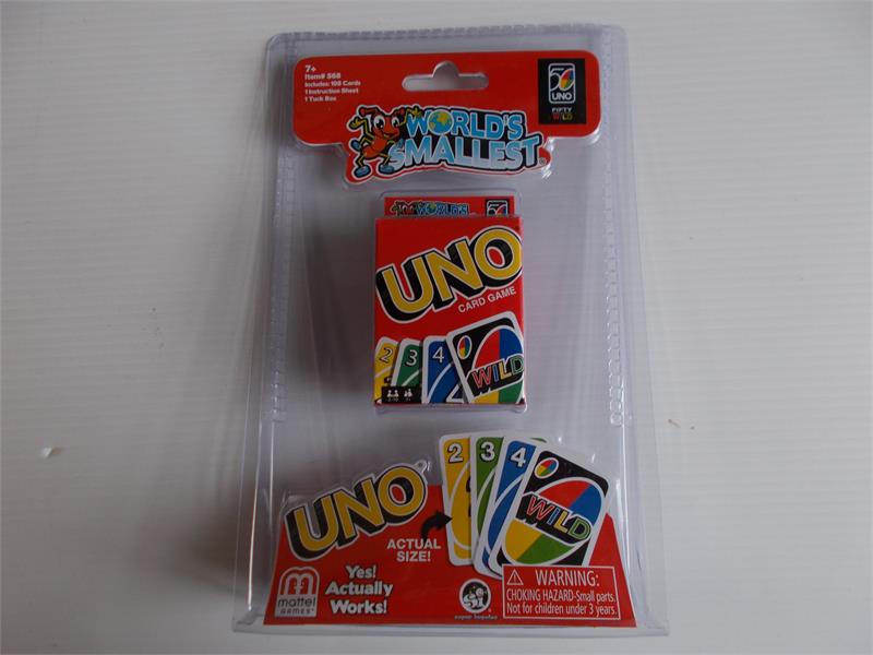 Worlds Smallest UNO Game #568
