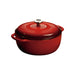 Enamel plated cast iron dutch oven or roasting pan