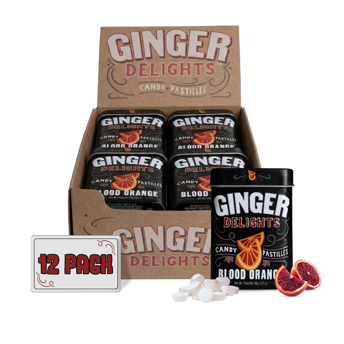 Ginger Delights Blood Orange Ginger Candy