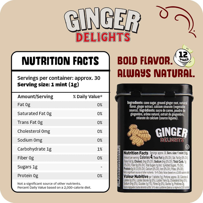 Ginger Delights Pear Ginger Candy