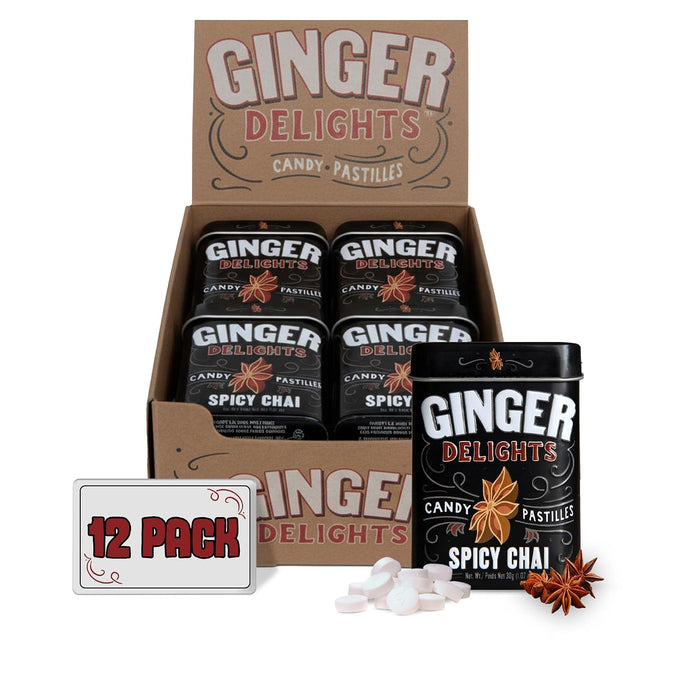 Ginger Delights Spicy Chai Ginger Candy