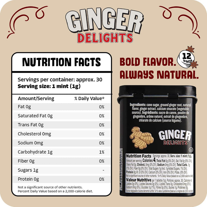 Ginger Delights Spicy Chai Ginger Candy
