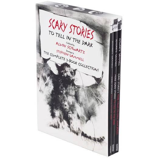 Scary Stories To Tell in the Dark Paperback Box Set: Alvin Schwartz