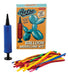 Learn how to make balloon shapes and figures with this easy to use model kit.