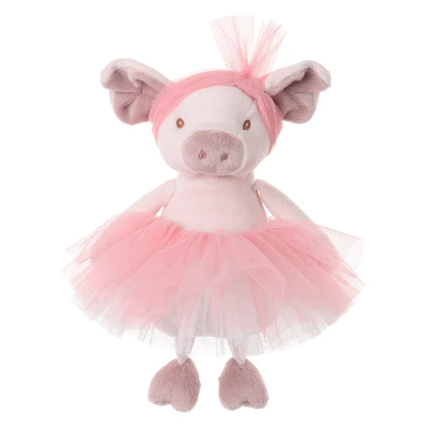 Bukowski Bears Pretty Olga Elephant Plush Pink Tutu Ballerina Character 10 Inch Premium Soft Toy