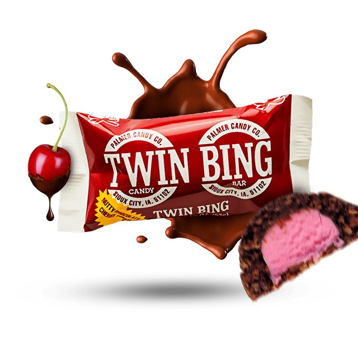 Twin Bing Cherry Candy Bar