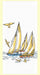 Red and White Kitchen Retro Wind in Your Sails Flour Sack Towel #VL105
