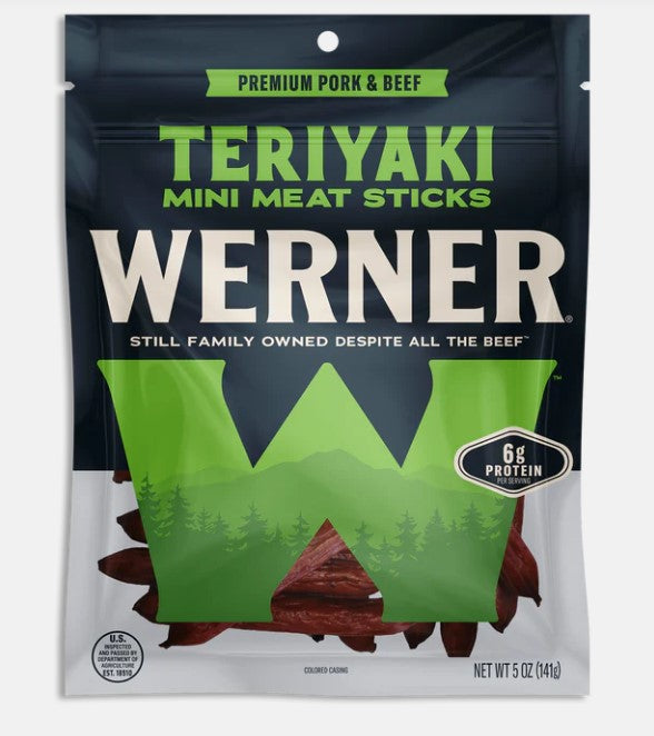 Werner 5 oz. Teriyaki Stick Bite Size