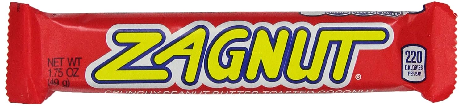Zagnut Candy Bar