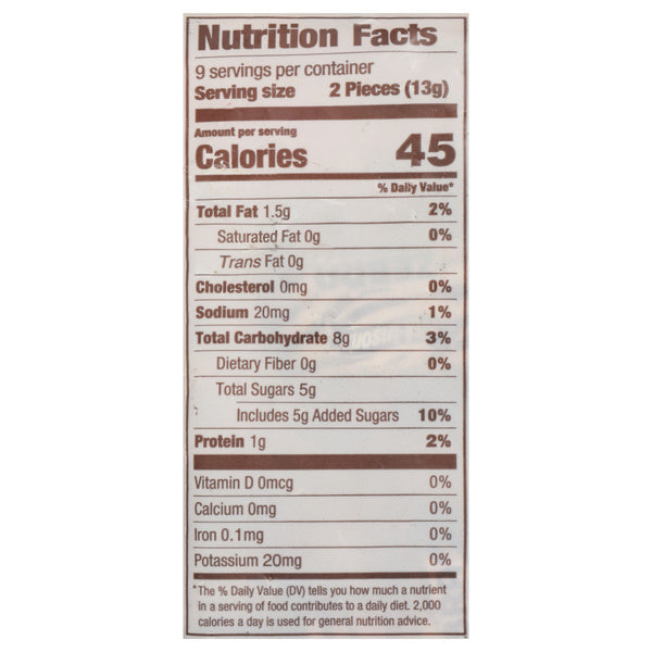 Atkinson Zebra Peanut Butter Bars Candy
