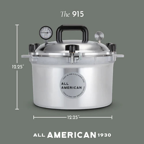 All American #915 Pressure Cooker Canner 15.5 Quart