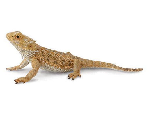 Breyer Horses CollectA Bearded Dragon Lizard #88567 From CollectA's Little Wonders Reptiles & Amphibians Collection. Realistic Bearded Dragon Lizard figurine measures 5.1"L x 1.6"H