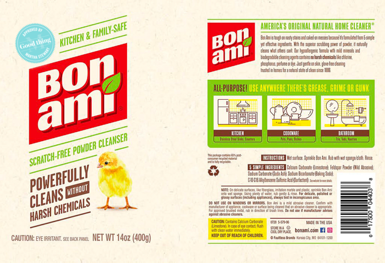 Original Bon Ami Powder Cleanser, 14 ounce