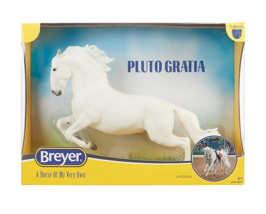 Breyer Traditional Pluto Gratia - Lipizzaner Stallion #10667