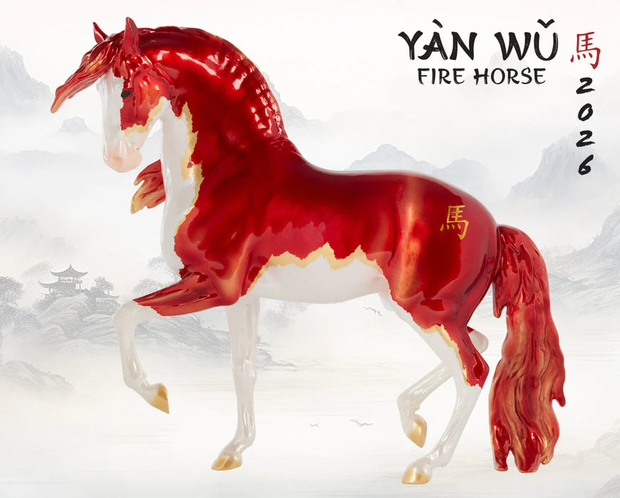Breyer Traditional Yan Wu - Chinese Year of the Horse, Fire Horse #10670