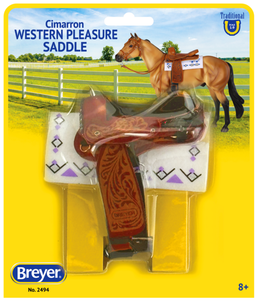 Breyer Horses Traditional Size Western Pleasure Saddle #2494