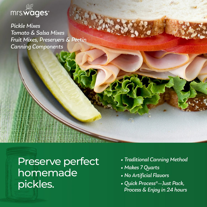 Mrs. Wages Bread and Butter Pickle Seasoning Mix for Home Canning