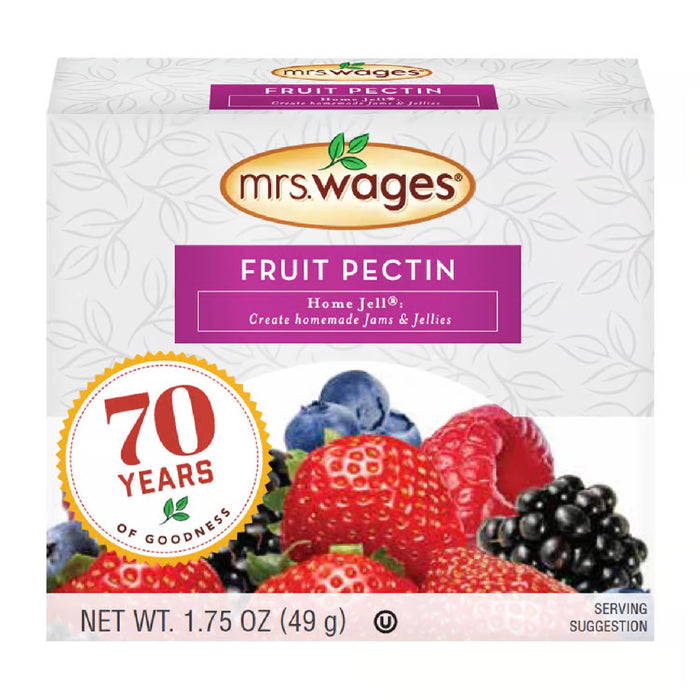 Mrs. Wages Fruit Pectin 1.8 oz for Homemade Jams & Jellies