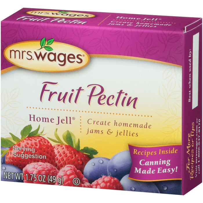 Mrs. Wages Fruit Pectin 1.8 oz for Homemade Jams & Jellies