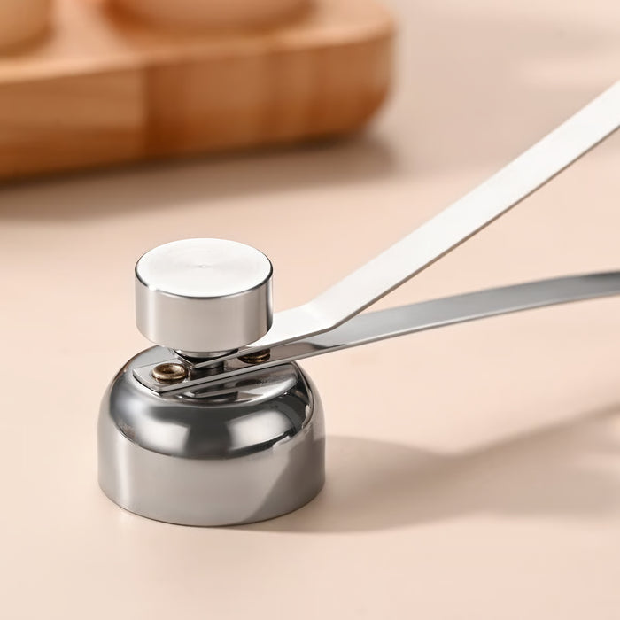 Fox Run Stainless Steel Egg Cracker & Shell Opener – Raw or Hard Boiled