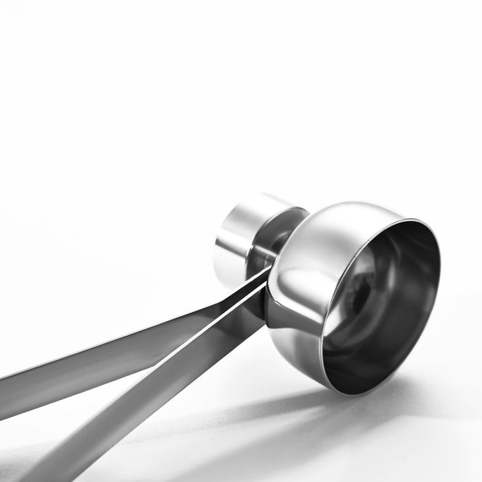 Fox Run Stainless Steel Egg Cracker & Shell Opener – Raw or Hard Boiled