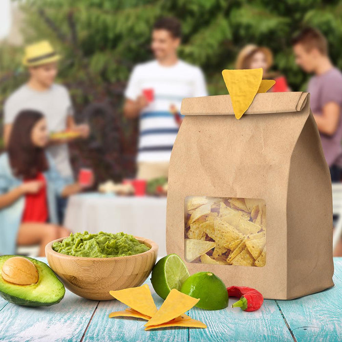 Fred & Friends Tortilla Clips Chip Bag Clips, Set of 4