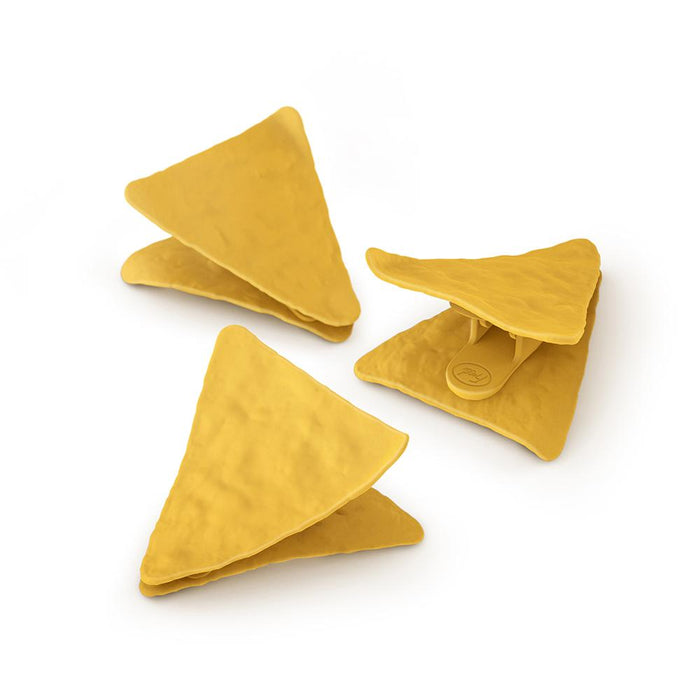 Fred & Friends Tortilla Clips Chip Bag Clips, Set of 4