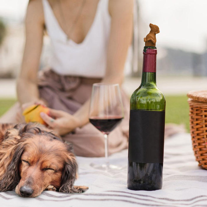 Fred & Friends Weiner Dog Dachsund Bottle Stopper