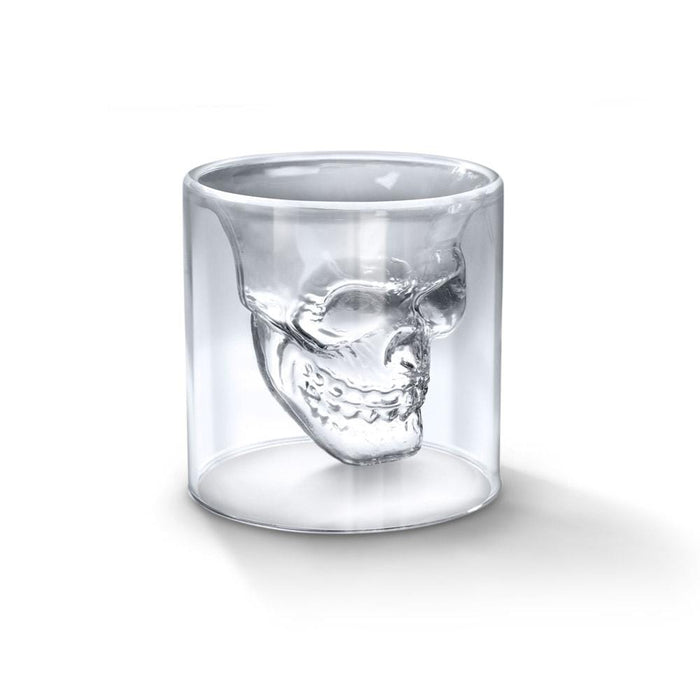 Fred & Friends Doomed Skull Shot Glass, 2.5 oz