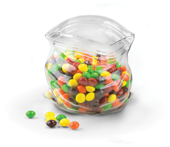 Fred & Friends Unzipped Glass Candy/Snack Bag