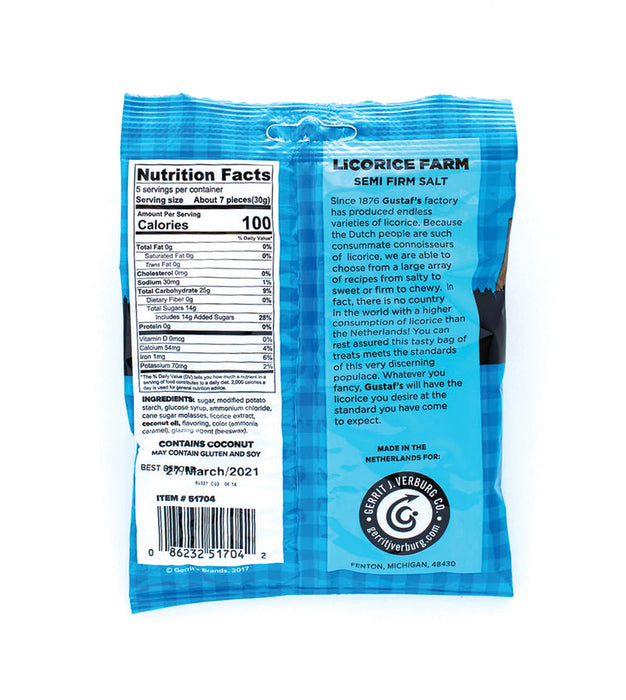 Gustaf's Farm Shaped Dutch Licorice — 5.29 oz