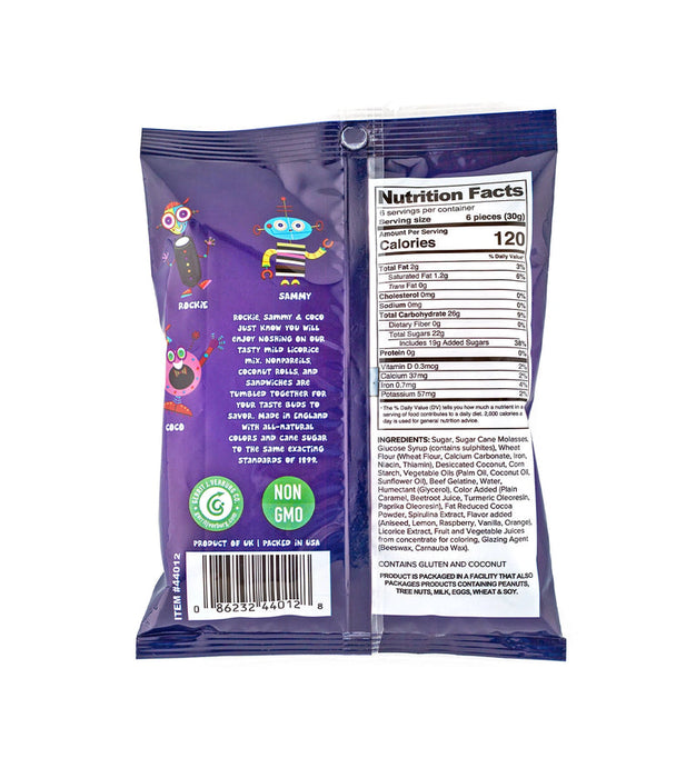 Gustaf's Classic English Licorice Allsorts — 6.3 oz